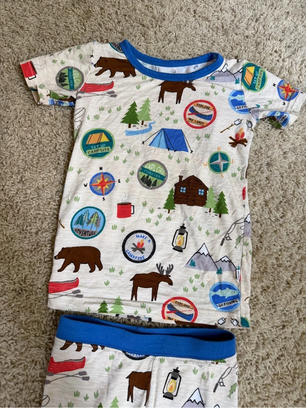 Little Sleepies great outdoors pajamas set